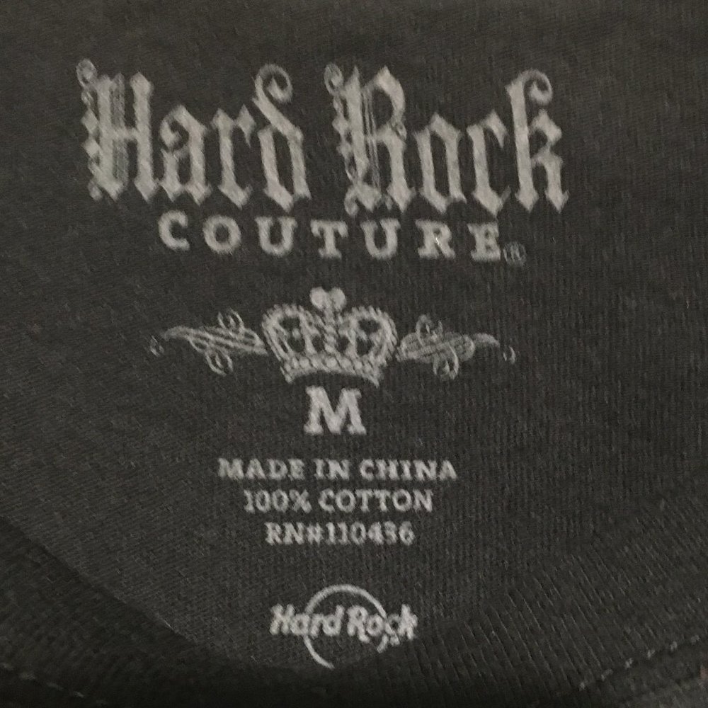 Hard Rock Cafe San Antonio Graphic Tee Black Size Medium - Picture 4 of 5